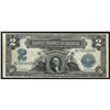 Image 1 : 1899 $2 Mini Porthole Silver Certificate Note