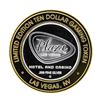 Image 1 : .999 Silver Plaza Las Vegas, NV $10 Casino Limited Edition Gaming Token