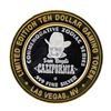 Image 1 : .999 Fine Silver Sam Boyd's California $10 Casino Limted Edition Gaming Token