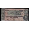 Image 1 : 1864 $10 The Confederate States of America Note