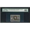 Image 1 : 1863 Fifty Cents Second Issue Fractional Currency Note PMG 65EPQ