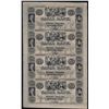 Image 1 : 1800s $20 Uncut Sheet of New Orleans Canal Bank Obsolete Notes