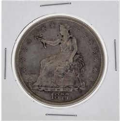 1877 Seated Liberty Trade Dollar Coin