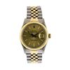 Image 1 : Mens Two Tone Rolex Datejust Wristwatch with Champagne Dial