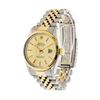 Image 2 : Mens Two Tone Rolex Datejust Wristwatch with Champagne Dial