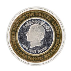 .999 Silver Caesars Palace Lake Tahoe, Nevada $10 Casino Limted Edition Gaming T