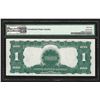 Image 2 : 1899 $1 Black Eagle Silver Certificate Note PMG 64EPQ