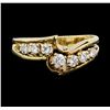 Image 2 : 14KT Yellow Gold 0.50ctw Diamond Ring