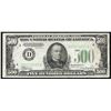 Image 1 : 1934 $500 Federal Reserve Note Cleveland- 4 Pinholes