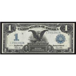 1899 $1 Black Eagle Silver Certificate Note