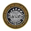 Image 1 : .999 Fine Silver Harrah's Lake Tahoe, Nevada $10 Casino Limted Edition Gaming To
