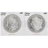 Image 1 : Set of (2) 1885 Morgan Silver Dollar Coins
