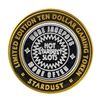 Image 2 : .999 Silver Stardust Resort Las Vegas, Nevada $10 Casino Limted Edition Gaming T