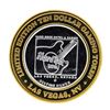 Image 1 : .999 Silver Hard Rock Hotel Las Vegas, Nevada $10 Casino Limted Edition Gaming T