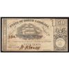 Image 1 : 1863 The State of North Carolina Fifty Cents Fractional Note