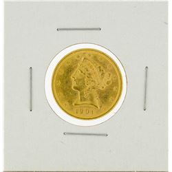 1901-S $5 Liberty Head Half Eagle Gold Coin