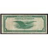 Image 2 : 1918 $1 Federal Reserve Bank of New York National Currency Note - Edge Split