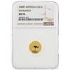 Image 1 : 2008P $15 Australia Kangaroo Gold Coin NGC MS70