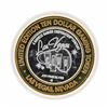 Image 1 : .999 Silver Las Vegas Club $10 Casino Gaming Token Limited Edition