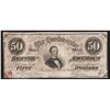 Image 1 : 1864 $50 The Confederate States of America Note
