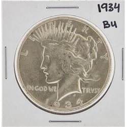 1934-S $1 Peace Silver Dollar Coin