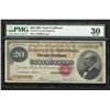 Image 1 : 1882 $20 Gold Certificate Note PMG VF30