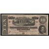 Image 1 : 1864 $10 The Confederate States of America Note