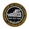 Image 1 : .999 Silver The Venetian Las Vegas, NV $10 Casino Limited Edition Gaming Token