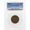 Image 1 : 1866 2 Cent Coin PCGS AU55