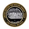 Image 1 : .999 Silver Palms Casino Las Vegas, NV $10 Casino Limited Edition Gaming Token