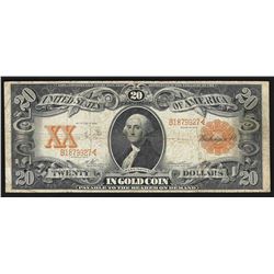1906 $20 Gold Certificate Note