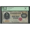 Image 1 : 1900 $10,000 Gold Certificate Note PCGS VF30 Cut-Out Cancelled