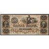 Image 1 : 1800's $100 Canal Bank of New Orleans Obsolete Bank Note