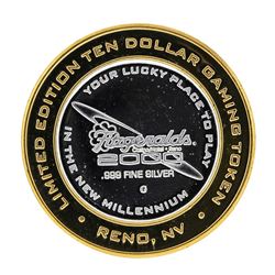 .999 Silver Fitzgeralds Casino & Hotel Reno, Nevada $10 Limted Edition Gaming To