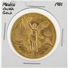 Image 1 : 1981 Mexico 1 Onza Libertad Gold Coin
