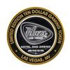 Image 2 : .999 Silver Plaza Las Vegas, NV $10 Casino Limited Edition Gaming Token