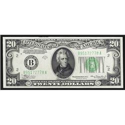 1934A $20 Federal Reserve Note