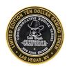 Image 1 : .999 Fine Silver Sam Boyd's California $10 Casino Limted Edition Gaming Token