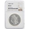 Image 1 : 1904-S $1 Morgan Silver Dollar Coin NGC MS64