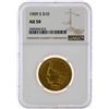 Image 1 : 1909-S $10 Indian Head Eagle Gold Coin NGC AU50