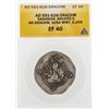 Image 1 : AD 591-628 Drachm Sasanian Khusro II AR Drachm Sus Mint G-209 Coin ANACS EF40