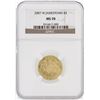 Image 1 : 2007-W NGC MS70 $5 Jamestown Gold Coin