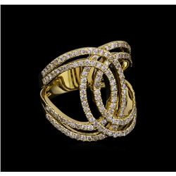 1.27 ctw Diamond Ring - 14KT Yellow Gold