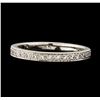 Image 1 : 0.20 ctw Diamond Ring - 18KT White Gold