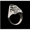 Image 4 : Classic Sterling Silver Skull Ring