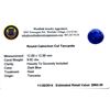 Image 2 : 9.92 ctw. Round Cabochon Cut Tanzanite