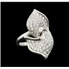 Image 1 : 1.33 ctw Diamond Ring - Platinum