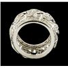 Image 2 : 3.42 ctw Diamond Ring - 18KT White Gold