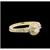 Image 1 : 0.61 ctw Diamond Ring - 14KT Yellow Gold