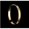 Image 2 : Engraved Bangle Bracelet - 18KT Yellow Gold